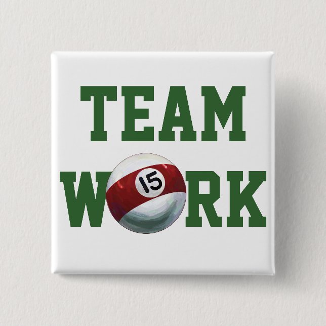 15 Ball Cm Square Badge (Front)