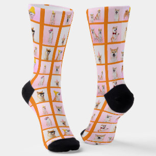 15 Collage Fun Photo Gift Custom Personalised Socks