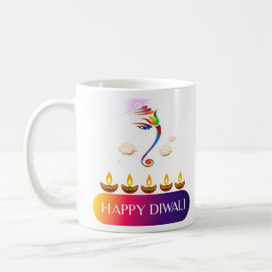 #15. Happy Diwali the festival of lights of India Coffee Mug