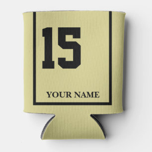 15 Khaki Horse Saddle Blanket Custom Can Cooler