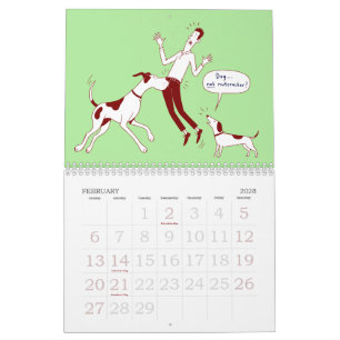 15 Months Great Dane calender Calendar