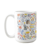 15" Oz Blossom Brew Mug