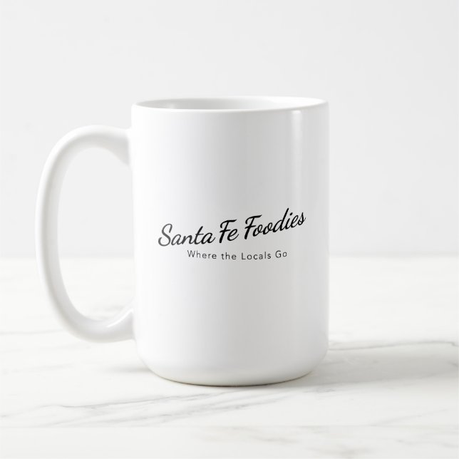 15 oz Coffee Mug with Logo (Left)