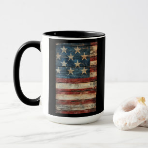15 OZ  Coffee mug with patriotic designs