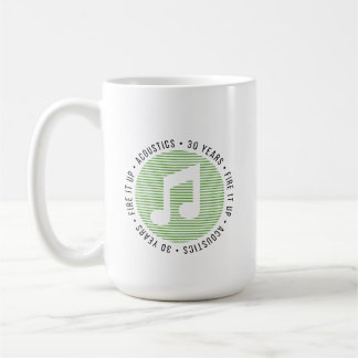15 oz mug 30 years music note + Alien 