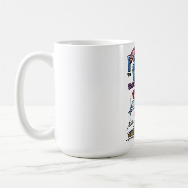 15 oz Mug: I Barely Survived the Winter of 2022-23 Coffee Mug (Left)