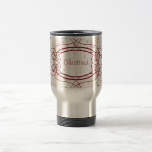 15 oz. Stainless steel Travel Mug Cup Love Bandit