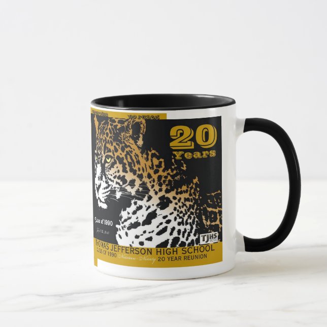 15 oz TJHS 20 Year Ceramic Mug (Right)