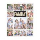 15 Photo Collage Family Name Monogram