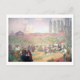 #15 Printing of the Bible of Kralice in Ivancice Postcard