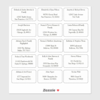 15 Simple Individual Guest Name Address