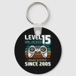 15 Unlocked Awesome 2005 Video Game 15th Birthday Key Ring