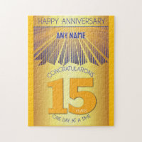 15 Year | AA 12 Step Anniversary Personalized