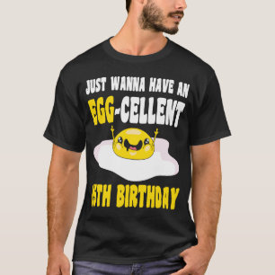 15 Year Old Happy 15th Birthday Egg Cellent 15th B T-Shirt