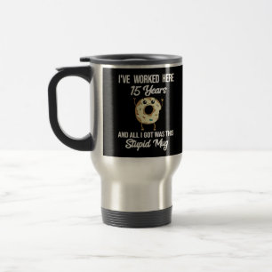 15 Year Work Anniversary Appreciation Gift Mug