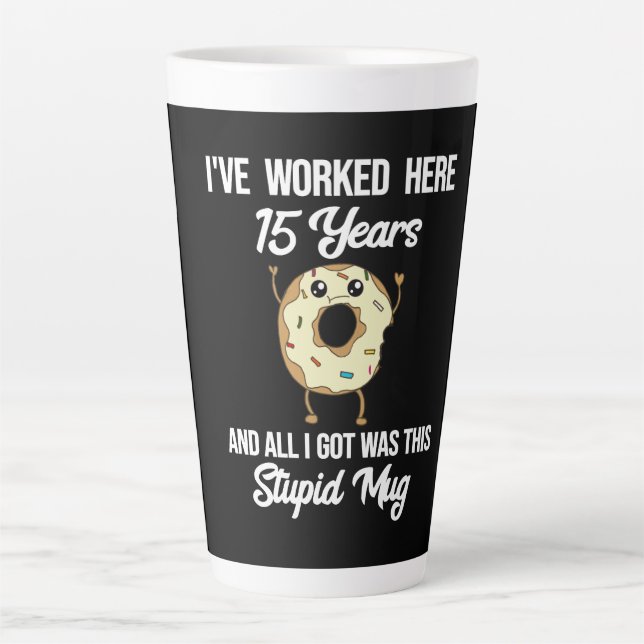 15 Year Work Anniversary Appreciation Gift Mug (Front)