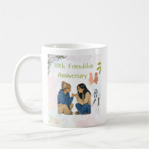 15 Years of Friendship & Counting Best Friends Coffee Mug