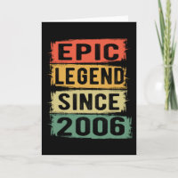 15 Years Old Bday 2006 Epic Legend 15th Birthday