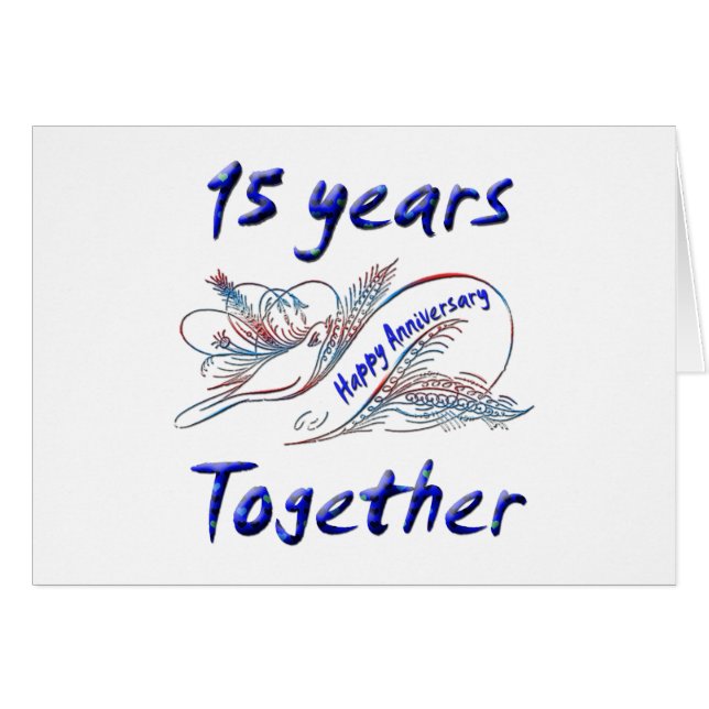 15 Years Together (Front Horizontal)
