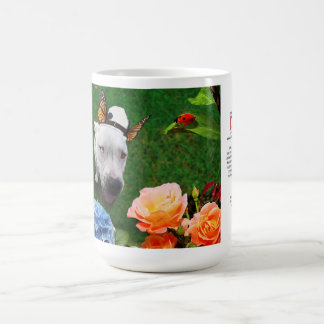 15oz Mug: Mitzy the Mariposa (dog with wings) Coffee Mug