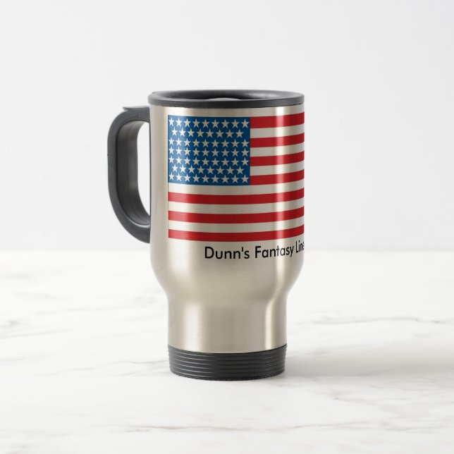 15oz Travel Mug patriotic (Front Left)