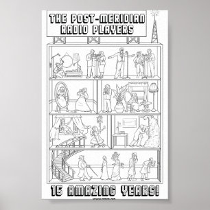 15th Anniversary B/W Poster