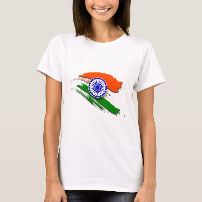 15th August Independence Day India T-Shirt (Front)