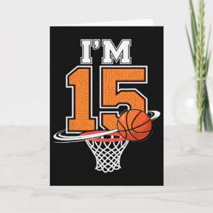 15th Birthday Boys Sketll Player Sport 15 Years Ol Card