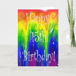 15th Birthday Card