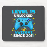 15th Birthday For Boys 15 Years Birthday Kids  Mouse Mat<br><div class="desc">15th Birthday For Boys 15 Years Birthday Kids</div>