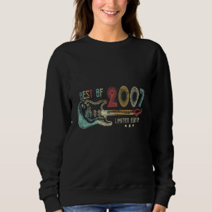 15th Birthday Guitar Womens Mens Vintage Best Of Sweatshirt
