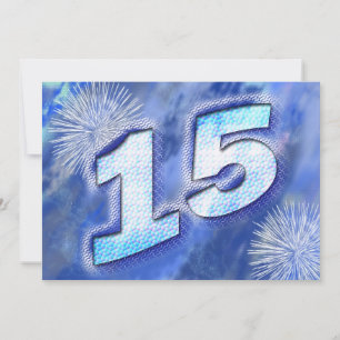 15th Birthday Party Invitation