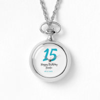 15th birthday quiencenera add date year blue templ