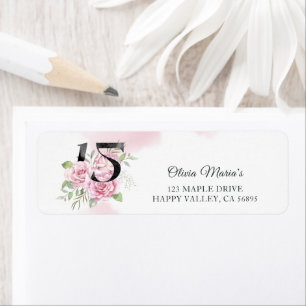 15th Birthday Quinceanera Rustic Floral