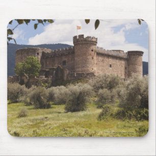 15Th Century Castle Of The Duke Of Alburquerque Mouse Mat