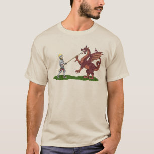 15th Century Saint George and the Dragon T-Shirt