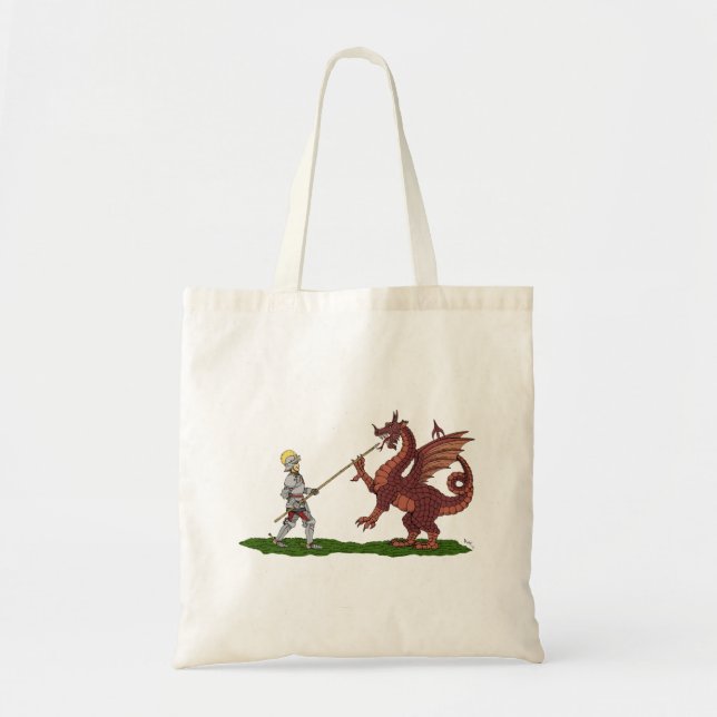 15th Century Saint George and the Dragon Tote Bag (Front)