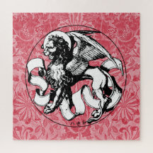 15th Century St Mark's Emblem Winged Lion