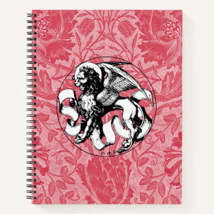 15th Century St Mark's Emblem Winged Lion Notebook