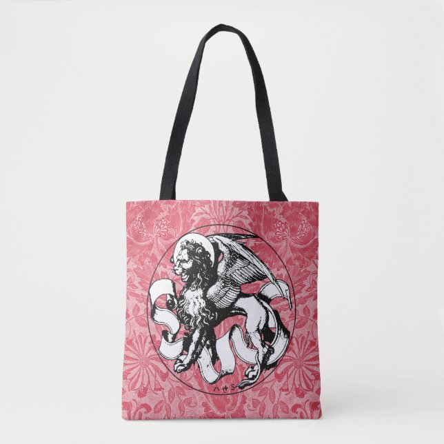 15th Century St Mark's Emblem Winged Lion Tote Bag (Front)