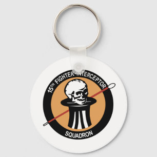 15th Fighter Interceptor Squadron Key Ring