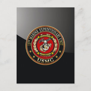 15th Marine Expeditionary Unit (15th MEU) [3D] Postcard