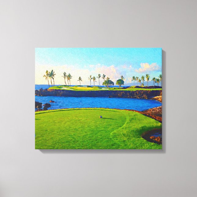 15th On The Bay At Mauna Lani Canvas Print (Front)