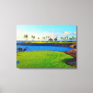 15th On The Bay At Mauna Lani Canvas Print