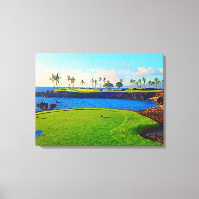 15th On The Bay At Mauna Lani Canvas Print (Front)