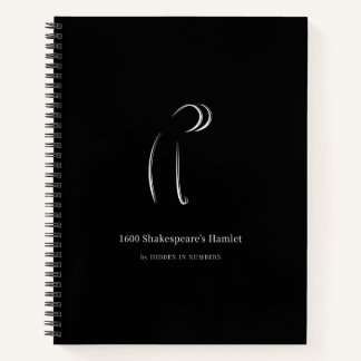 1600 Shakespeare's Hamlet Minimalist Notebook
