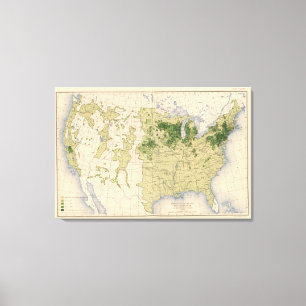 160 Rye/sq mile Canvas Print