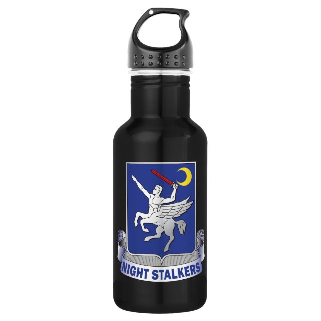 160TH AVIATION NIGHT STALKERS LIBRTY 532 ML WATER BOTTLE (Front)