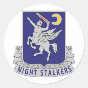 160th SOAR Classic Round Sticker