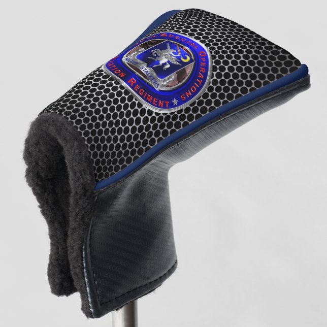 160th “SOAR NIGHTSTALKERS”  Customised Golf Head Cover (3/4 Front)